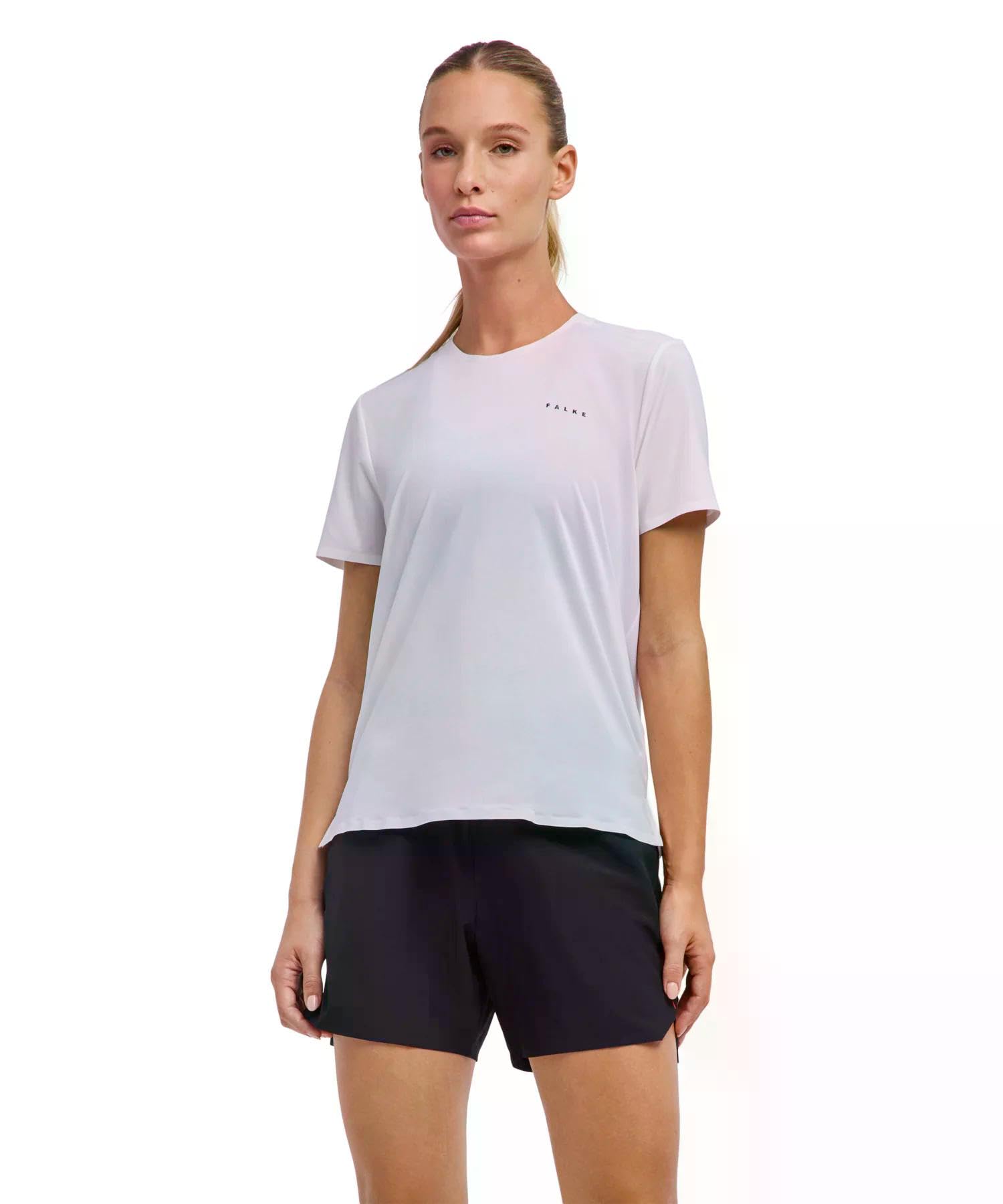 Falke Donna Running Tee Maglietta Sportiva Tecnica Manica Corta