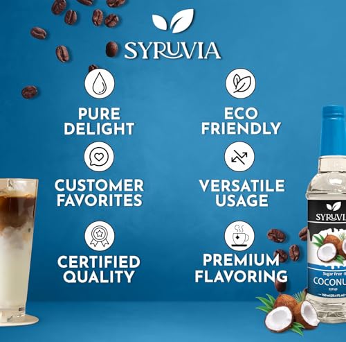 Syruvia Sugar Free Coconut Syrup