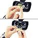 MDW 5 Packs Lens Film for Playstation VR Headset Lens Screen Protector for PS VR Curved Lens, Flat But Soft-Clear