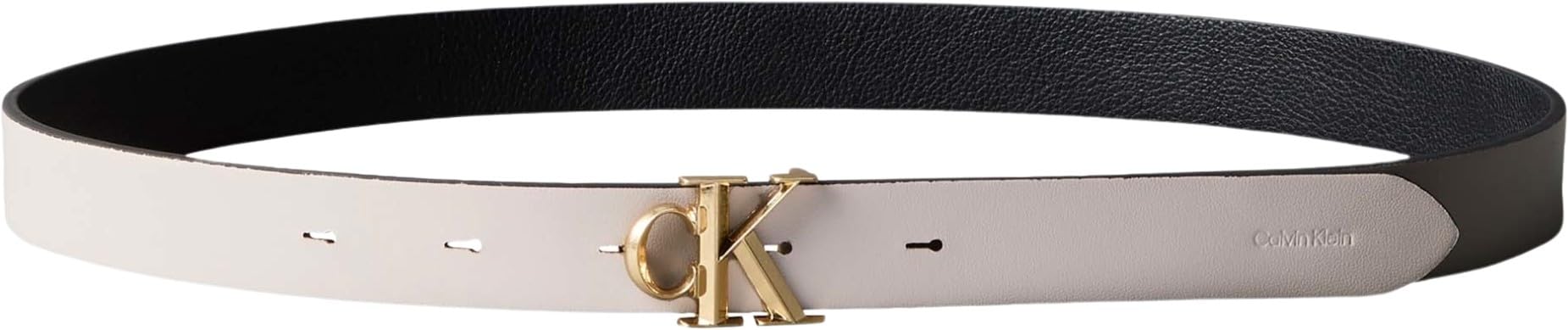 Calvin Klein Facted Ck Buckle 25mm Re﻿v Adj M Lv04f7044g Cinturones Mujer (Pack de 1)