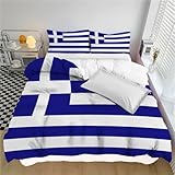 Zoom IMG-1 jedtakct copripiumino singolo bandiera greca Zoom IMG-1 jedtakct copripiumino singolo bandiera greca