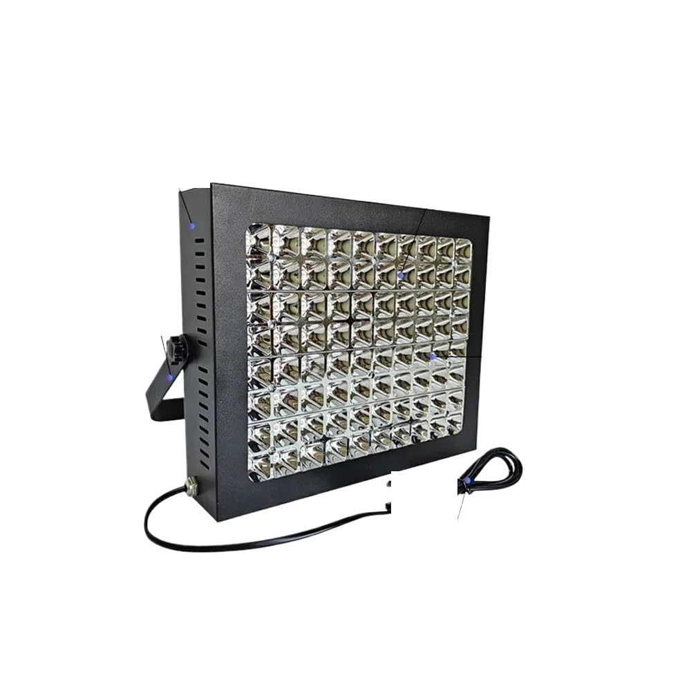 Luz UV para Resina Lámpara de curado portátil rejilla refrigerada por aire, lámpara LED UV 365 nm y 395, placa adhesiva 3D alta energía sin sombras(395nm,40 beads 800W)