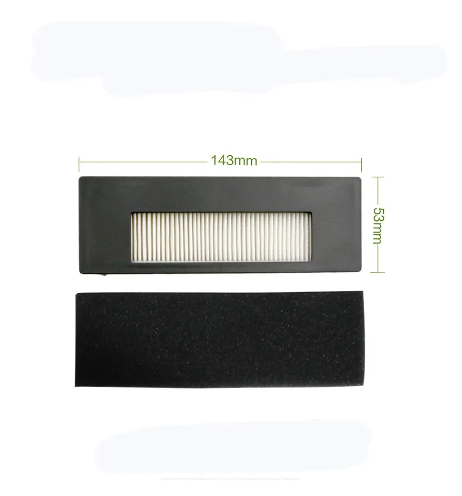 eufeifeiegds Ricambio for DE55 DE53 DE35 Robot Aspirapolvere Coperchio Spazzola Laterale Principale Filtro Hepa Panno for Mocio Straccio Kit di Ricambio wefeiegds(Set 6)