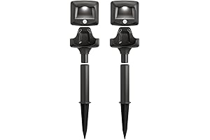 Mr. Beams MB572 Waterproof, Wireless, Low-Profile LED Motion Sensing Outdoor Path Light,...