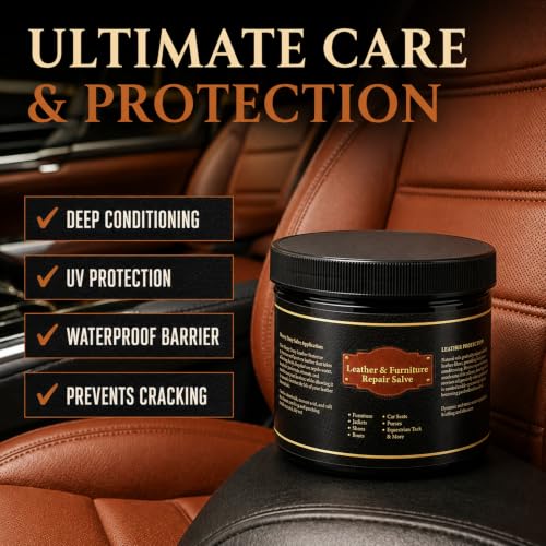 Leather Conditioner with Beeswax Balm