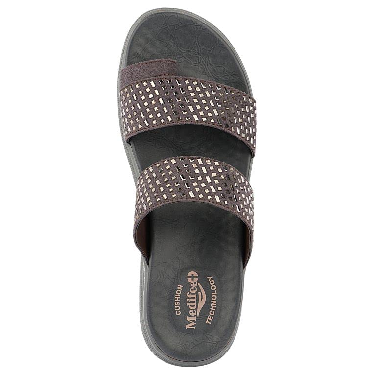 Image of Medifeet Women's On-Trend Double Strap Sandals