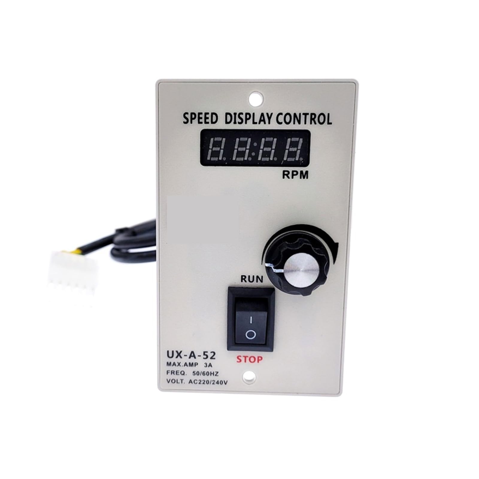 UX-A-52 Regolatore di velocità del display digitale Motore 400W AC 220V Velocità Pinpoint Regolatore Controller Avanti Indietro