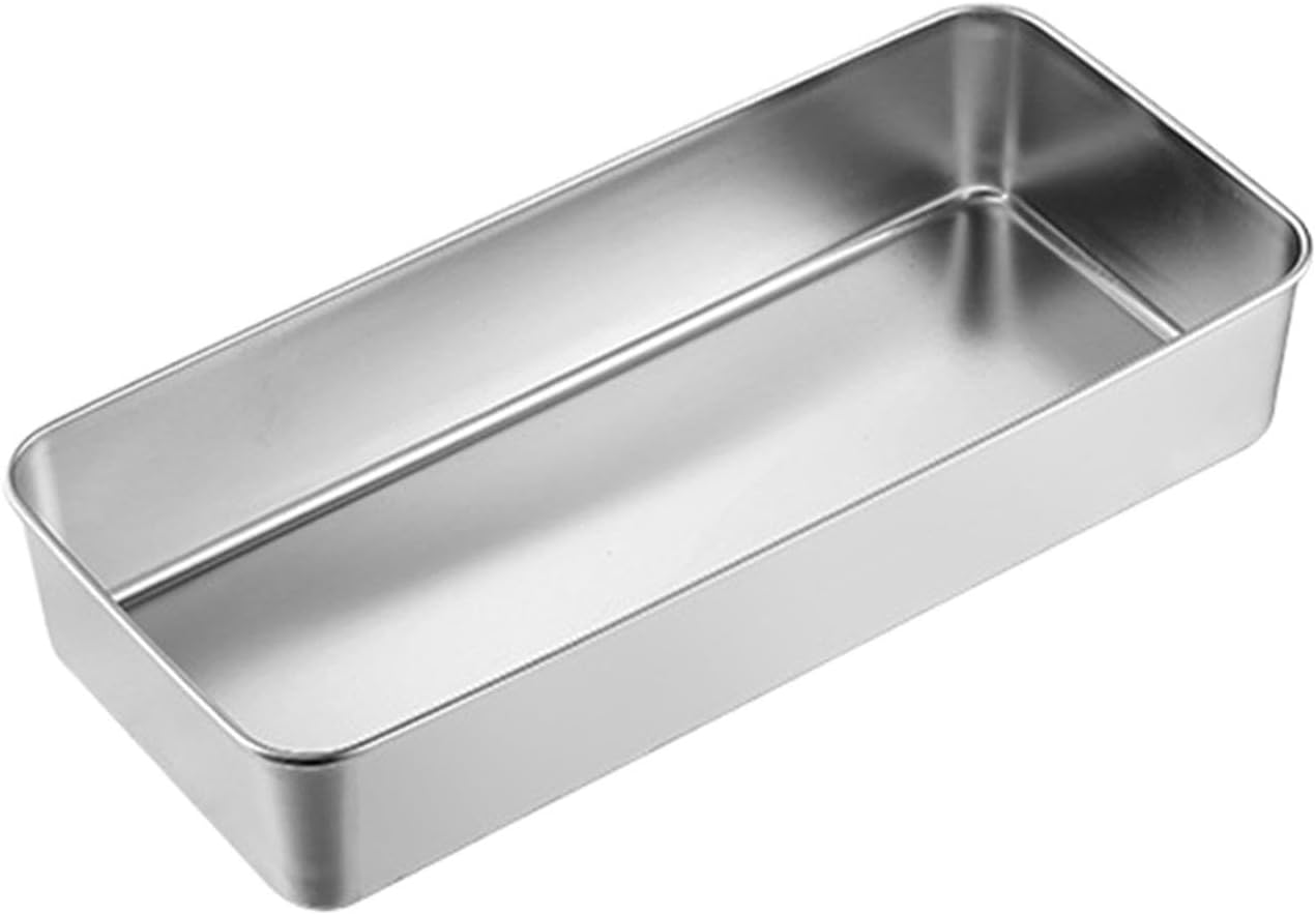 Lasagna Pan Flat Bottom Cake Baking Pan for Bread Toaster Oven Easy to Clean 33X15X6Cm Home & Garden|Kitchen, Dining & Bar|Kitchen Tools & Gadgets|Other Kitchen Tools & Gadgets