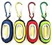 Elecrainbow Magnetic Pocket Key Chain Flashlight/COB Super Brightness with Carabiner, Assorted Colors