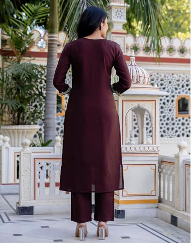 Image of SKYLEE Rayon Chikankari Embroidery Anarkali Kurta Set with Dupatta
