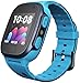 SNFHL Relojes Inteligentes para Niños A Prueba de Agua, Relojes con Pantalla Táctil, Niños A Prueba de Agua Función Antipérdida, Regalos para Niños y Niñas,Normal-Blue