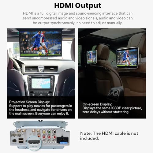 Radio para Auto Joying 8 pulgadas Android 13 Carplay miniatura 6