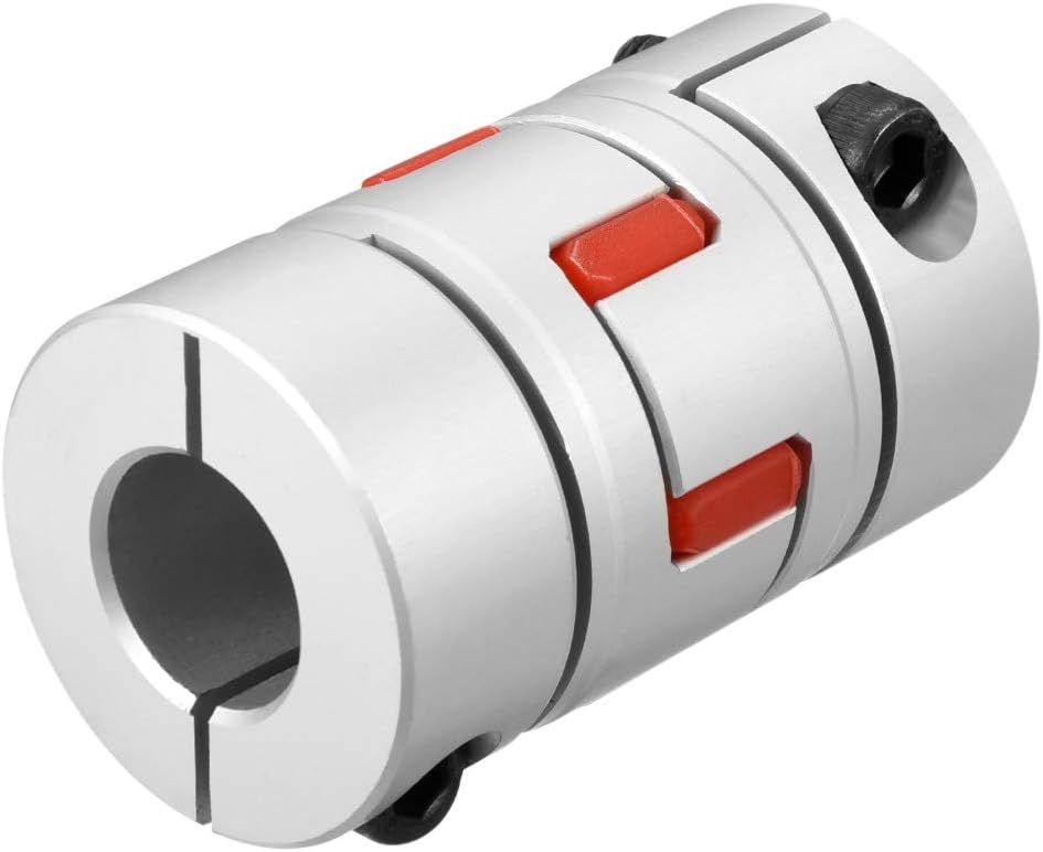 uxcell Shaft Coupling 22mm to 22mm Bore L78xD55 Flexible Coupler Joint for Servo Stepped Motor