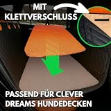 Clever Dreams Ersatz-Schmutzfangmatte für Hundedecke Auto – Abnehmbare Wasser- & Schmutzmatte (Zubehör)