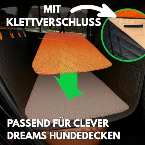 Clever Dreams Ersatz-Schmutzfangmatte für Hundedecke Auto – Abnehmbare Wasser- & Schmutzmatte (Zubehör)