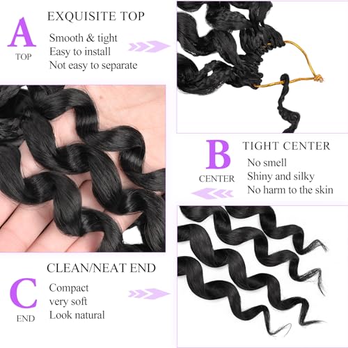 GoGo Curl Crochet Hair Pre Looped Synthetic Boho Hair Extensions for Black Women — view 5