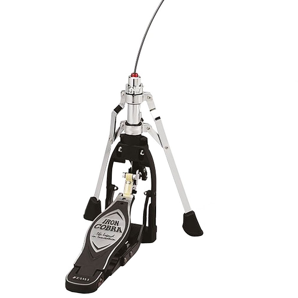 Tama HHH905RH Iron Cobra Serie Remote Cable Hi-Hat Stand + supporto per bacchette per batteria Keepdrum