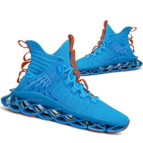 Image of Hello MrLin Men's Running Shoes Non Slip Athletic Tennis Walking Blade Type Sneakers Hip Hop