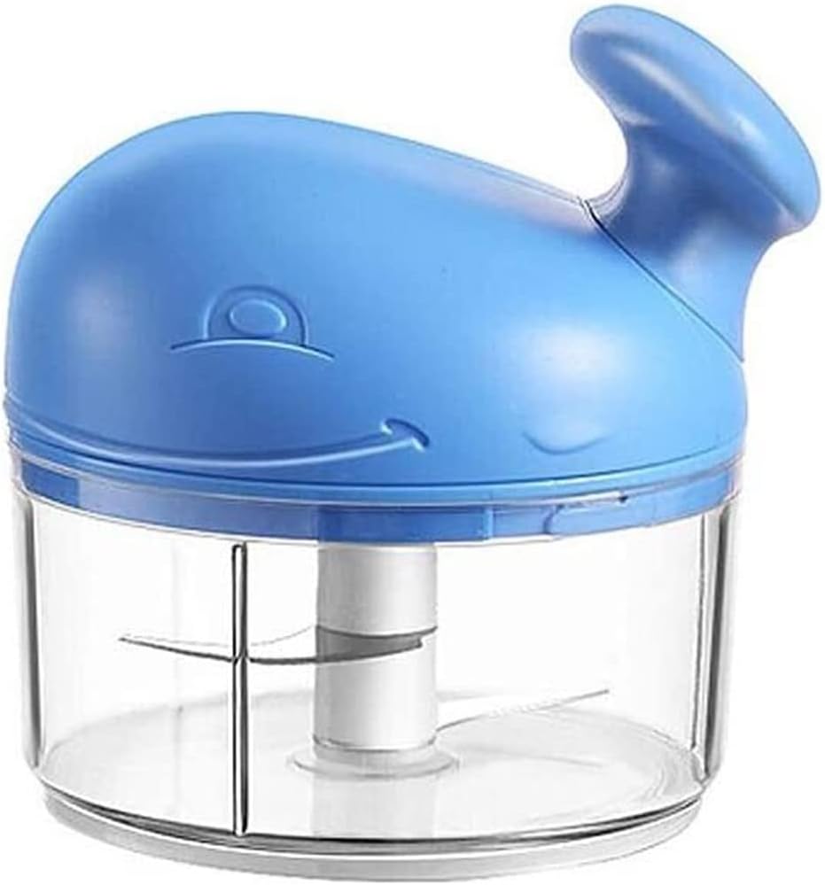 Garlic Press Manual Garlic Puller,Handheld Chopper,Manual Garlic Chili Crusher,Portable Pull String Garlic Mincer Crusher (Color : Pink, Size : 10.5 * 10 * 8.8cm) (Pink 10.5 * 10 * 8.8cm)