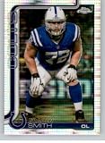 2025 Topps Chrome Pulsar Refractor Football Card #134 Braden Smith Colts