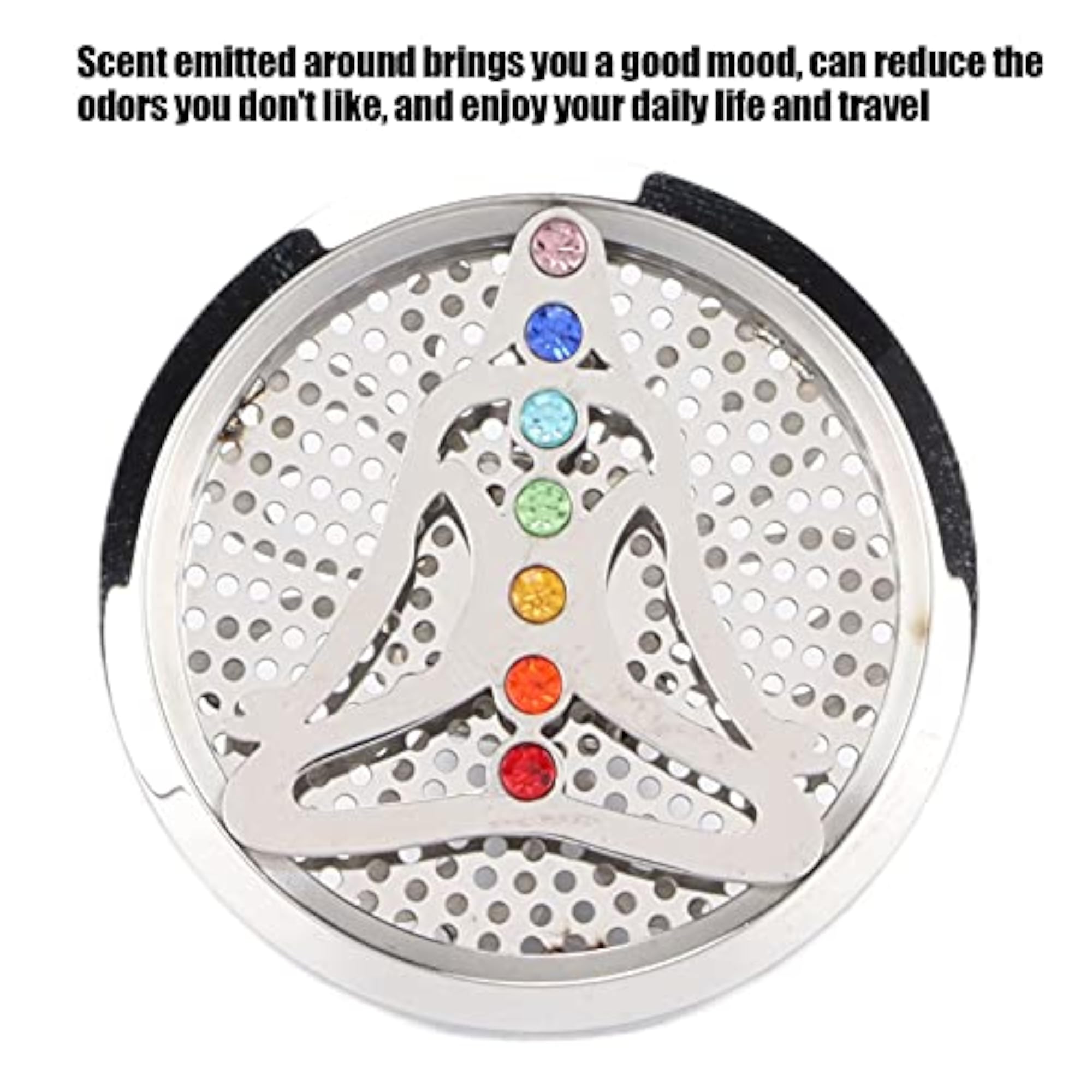 Aromatherapy Vent Clip with Stainless Steel Locket