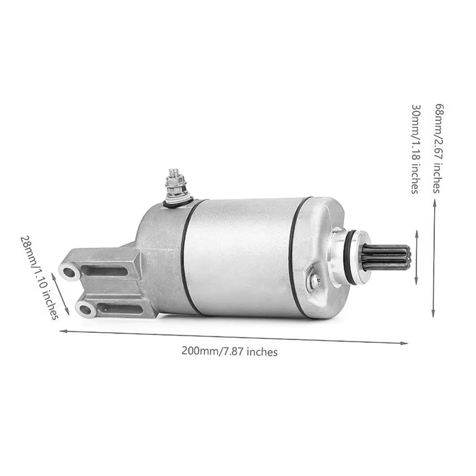 Motor Arranque Para Bombardier Para Traxter Motor De Arrancador