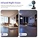 1080P WiFi Mini Kamera mit Nachtsicht & Bewegungserkennung – Kabellose Outdoor Überwachungskamera mit 3 Stunden Akkulaufzeit, Zweiweg-Audio, TF-Speicher, APP-Steuerung für Haus, Shop, Haustiere & Aben