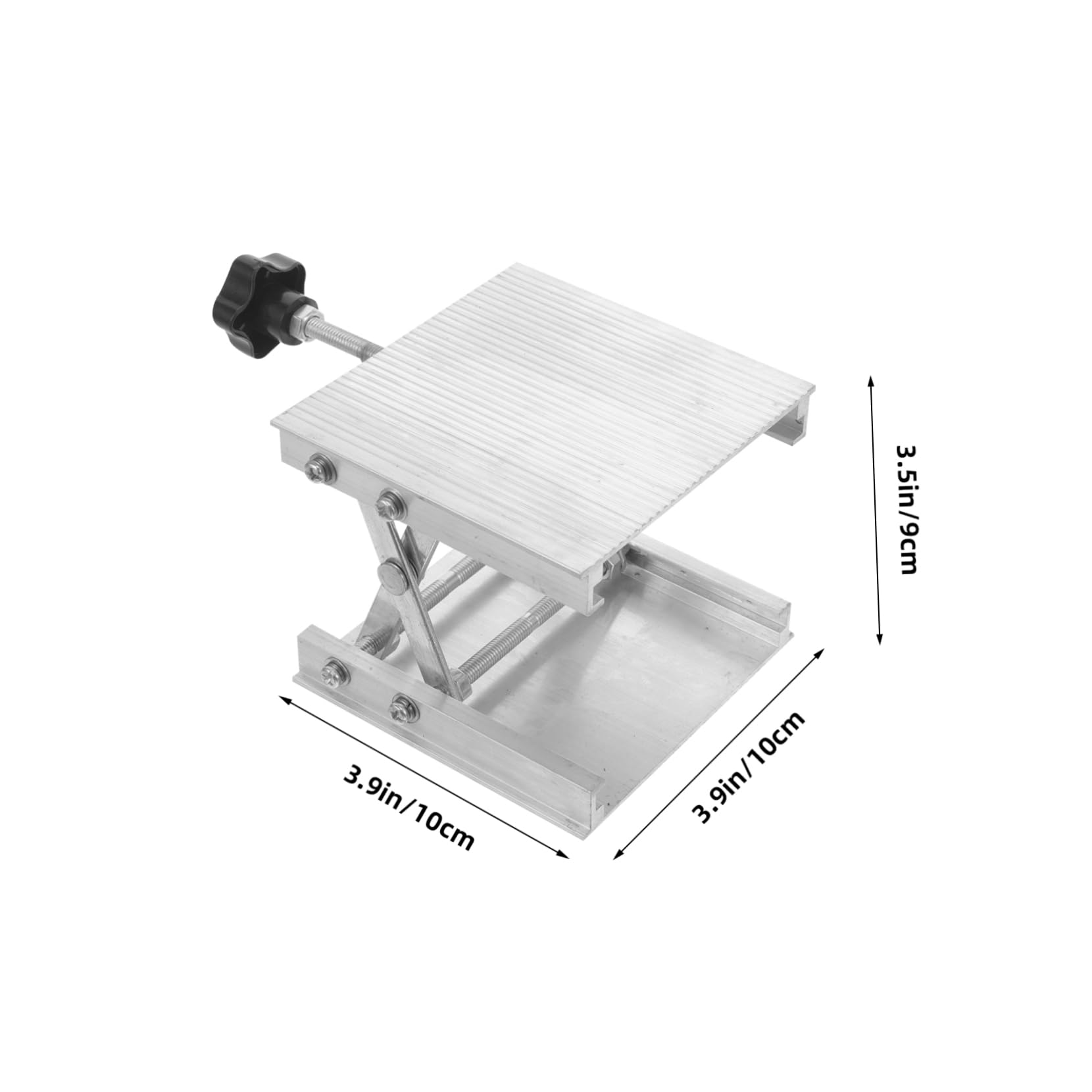 SOLUSTRE Adjustable Support Jack Aluminum Jack Stands Laboratory Lifting Platform Lab Lifting Table Wall-Mounted Instrument