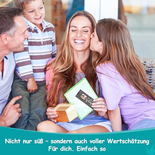 20 Stück Filz-Hüllen für Duplo-Schokolade – ’Du hast ein dickes Danke verdient’ mit Herzdesign – Perfekte Geschenkverpackung für Dankeschön, Geburtstagsgeschenke & kleine Aufmerksamkeiten