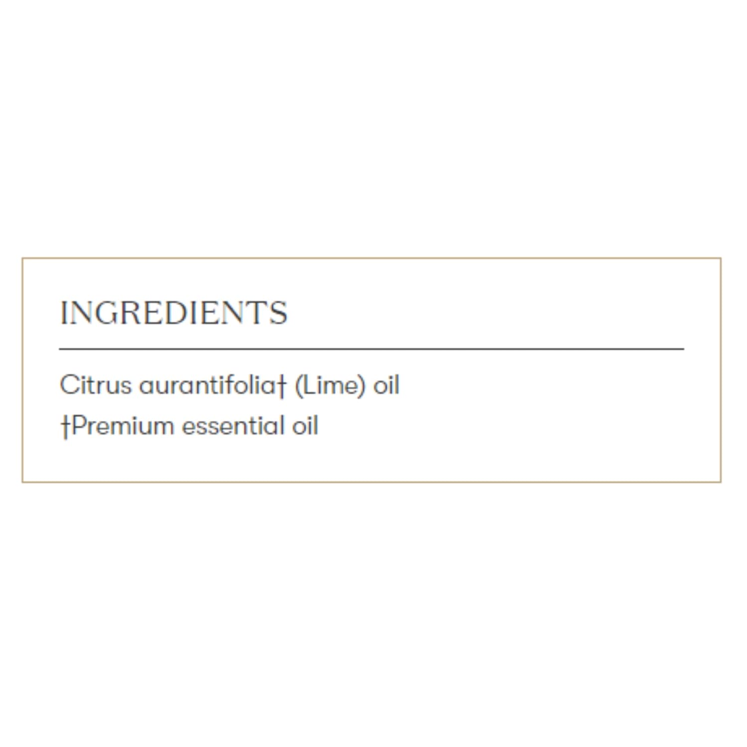 Young Living Lime Essential Oil - 15 ml - Lively, Refreshing Citrus Aroma to Uplift The Senses - 100% Pure, Therapeutic Grade, Perfect for Aromatherapy, Diffusion, and Topical Use