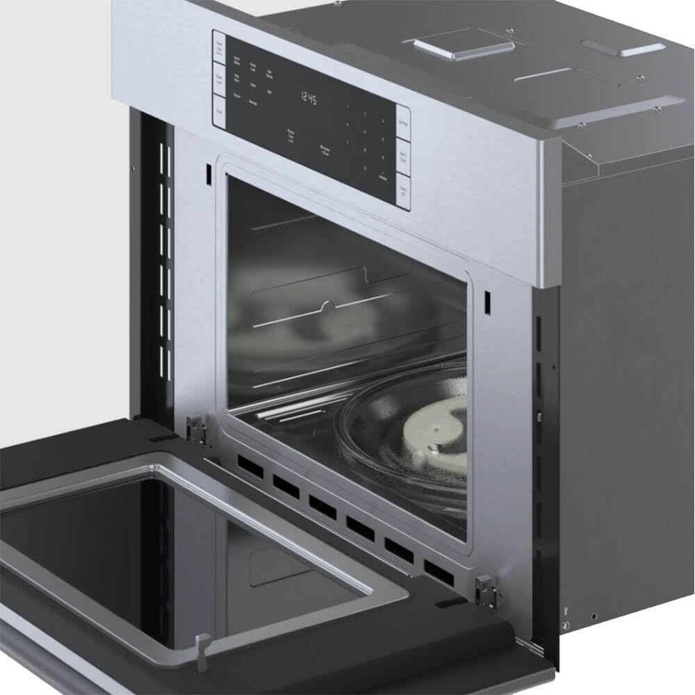 Bosch 500 Series 30 in. 1.6 cu. ft. Built-in Microwave in Stainless Steel with Drop Down Door and Sensor Cooking HMB50152UC