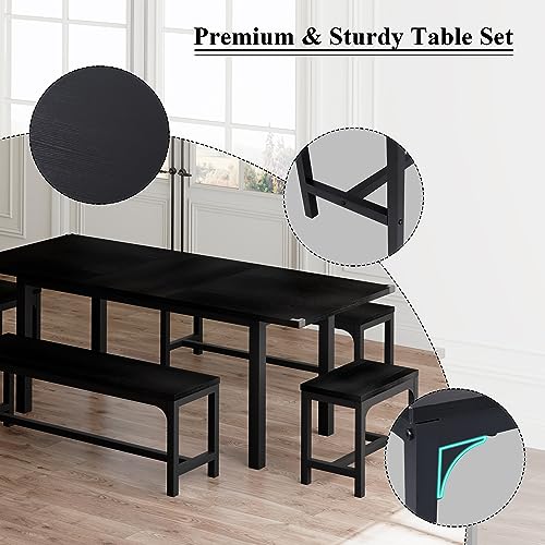 Feonase Extendable 5-Piece Dining Table Set - Image 5
