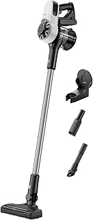 AEG AP31CB18IW Aspiradora Sin Cable, 18 V, Autonomía de 30 min, Limpieza Sensilla y Flexible, Tecnología Ciclónica, Filtros Lavables, Depósito de 0,5 L, Incluye 3 Accesorios, Color Blanco