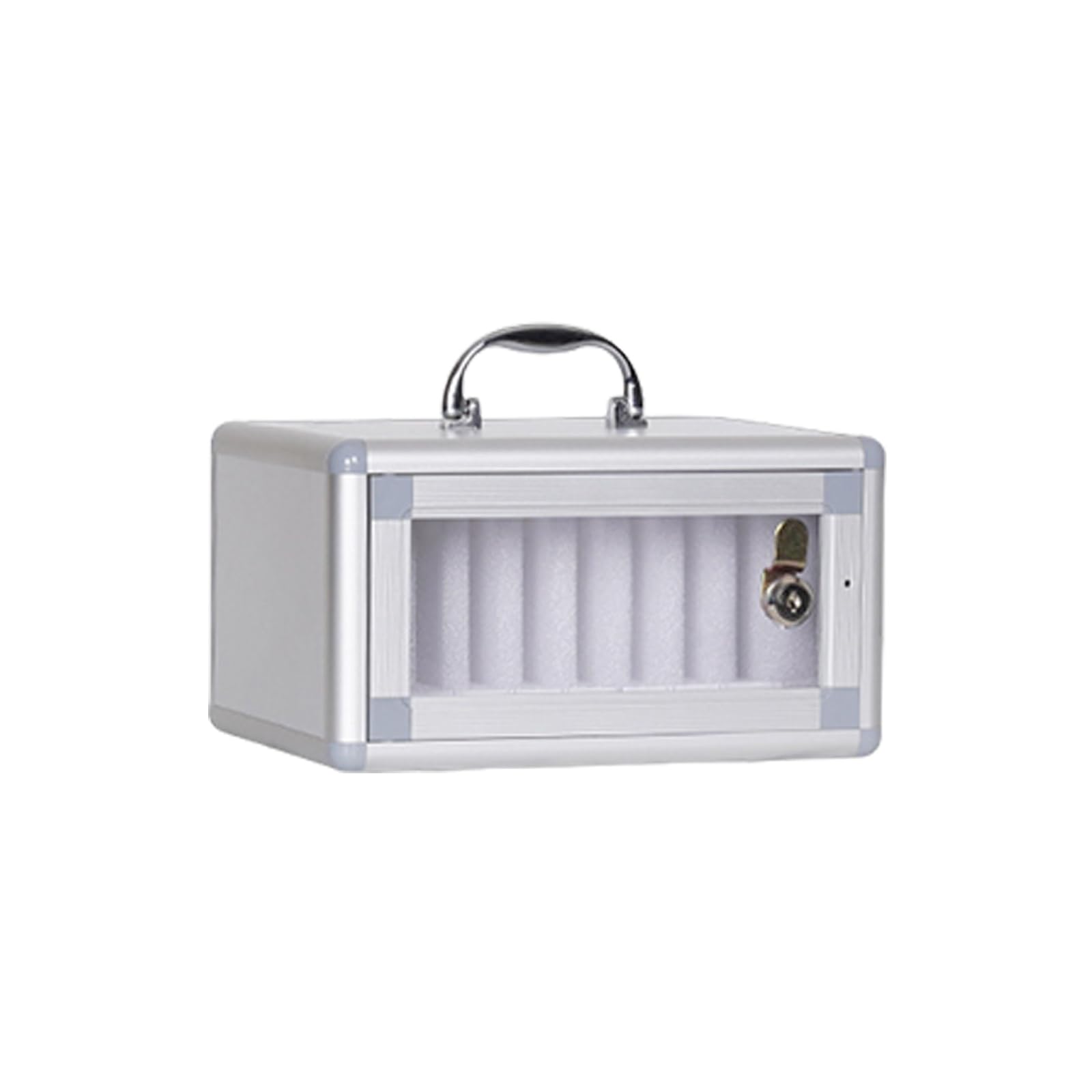 Armoire de rangement pour téléphone portable en aluminium à clés