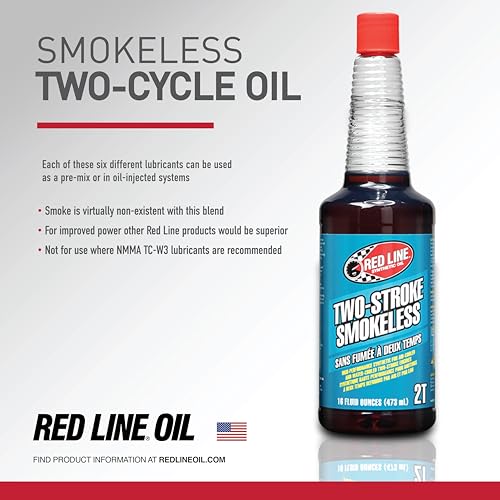 Aceite Sintético Red Line 10W-30 para Motores 2 Tiempos 16 oz miniatura 5
