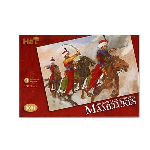 Napoleonic 1805 French Mamelukes & Horses (24) 1/72 Hat by Hat