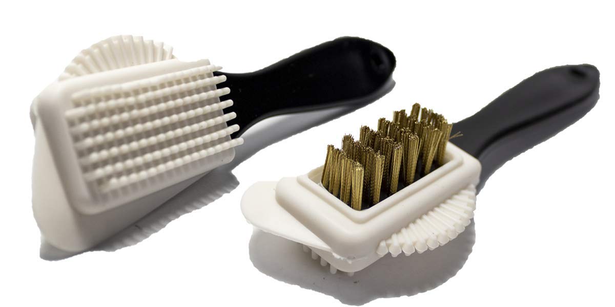 MAXIMILIAN Shoe Cleaner Kit. Brush with Extra 2 Erasers for Shoes