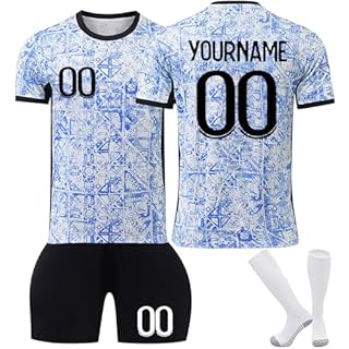 Equipación FC Barcelona Personalizada - Camiseta, Pantalón Y Calcetines, Con Nombre Y Número