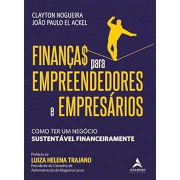 Capa do livro Finanças Para Empreendedores e Empresários: Como ter um Negócio Sustentável Financeiramente