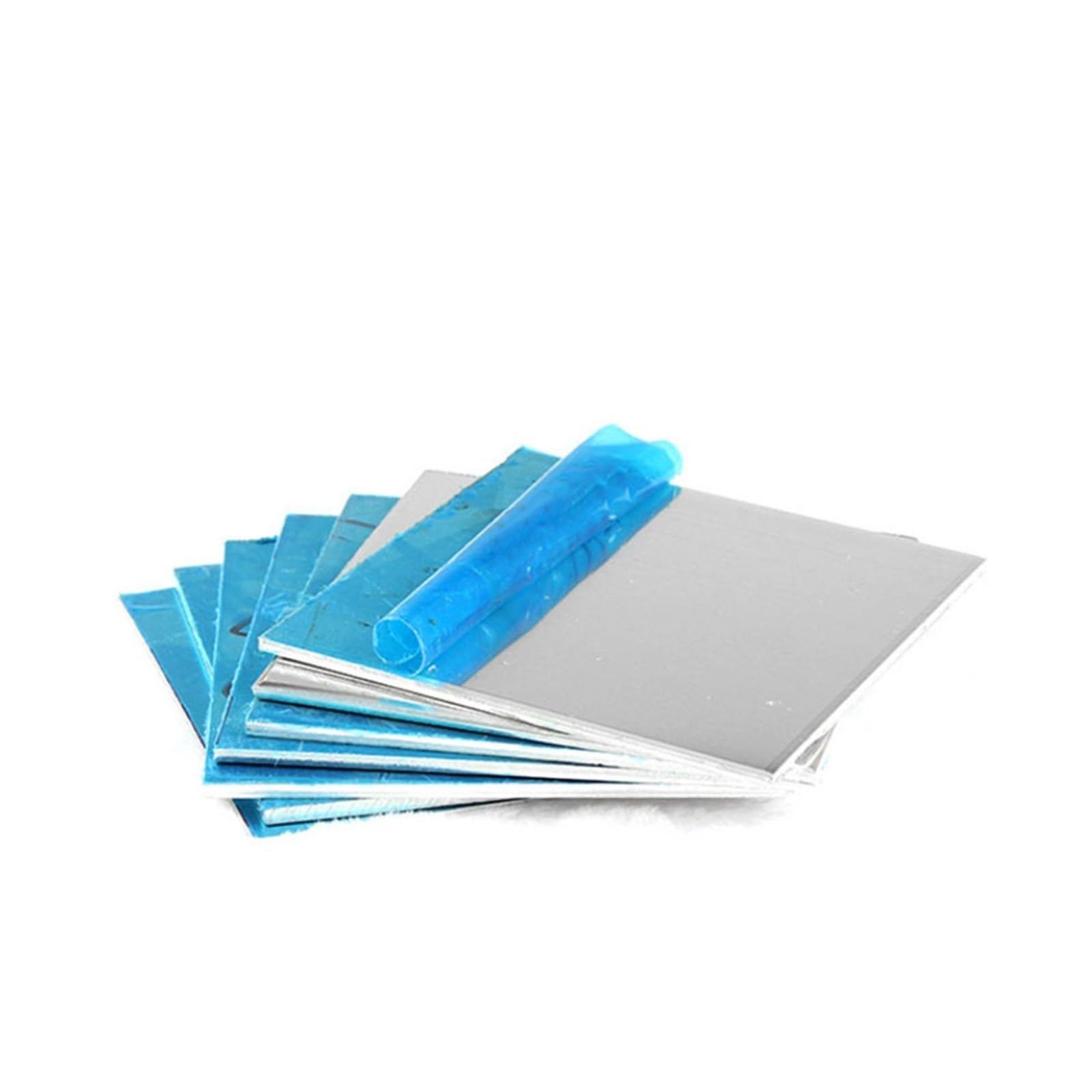 Aluminium-Blech, 1PC Reines Aluminium 1060 Aluminium Flache Platte Blatt Maschinen Teile, DIY Material anzahl Teile Dicke 1mm 2mm 3mm 4mm 5mm(Thick 4mm,300x300mm)