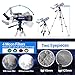 BEBANG Telescopio para Niños Adultos Principiantes, Profesional Astronomía Refractor Telescopio con Ajustable...