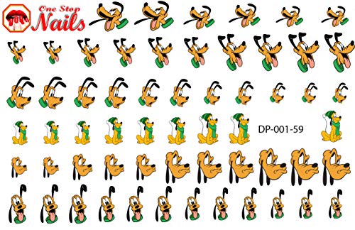 Pluto Waterslide Nail Decals by One Stop Nails V1.