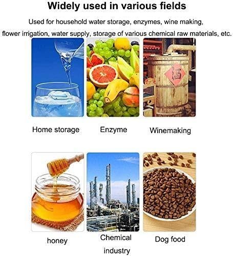 Food-Grade Fermentation Barrels,Honey Storage Barrels, Sealed Wine-Making Barrels with Lids, Thick Food-Grade Water Storage Containers, Fermentation Barrels, Wine Barrels