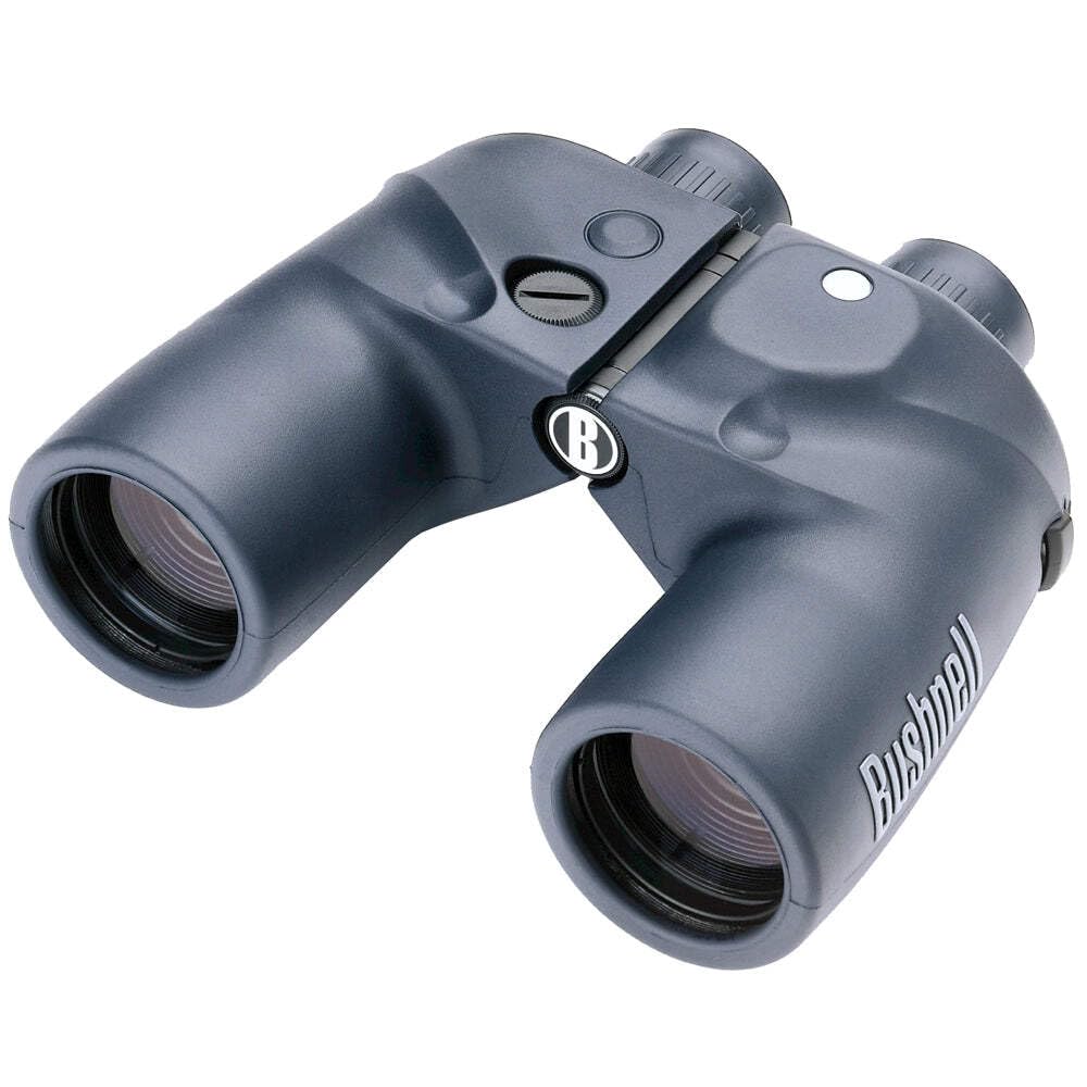 Bushnell Marine 7x50 Binocular, Waterproof/Fogproof Binoculars with Internal Rangefinder and Illuminated Compass