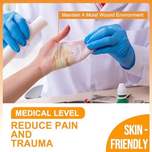 Carbou Medical Xeroform Petrolatum Dressing 2"x2" (Pack de 25) + Super Absorbent Wound Dressing 4"x8" (Pack de 10) miniatura 4