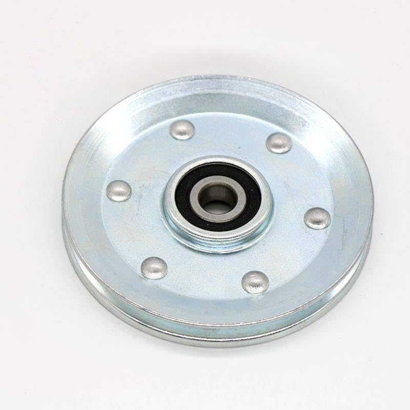 KM988351 Elevator Landing Door Steel Wire Rope Roller Use for 90x11 90x11 Bearing 6200 OD90mm W11mm