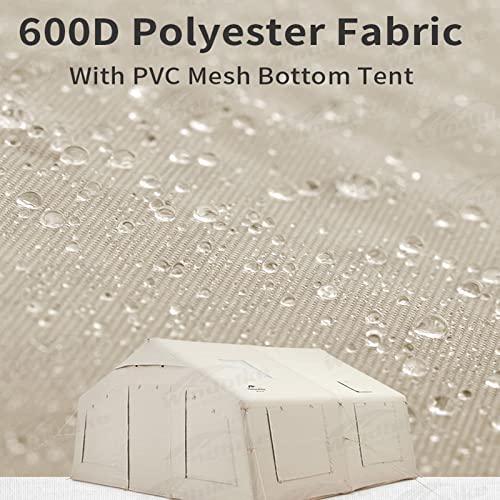 Carpa Inflable de Lujo Resistente y Portátil para Camping miniatura 6