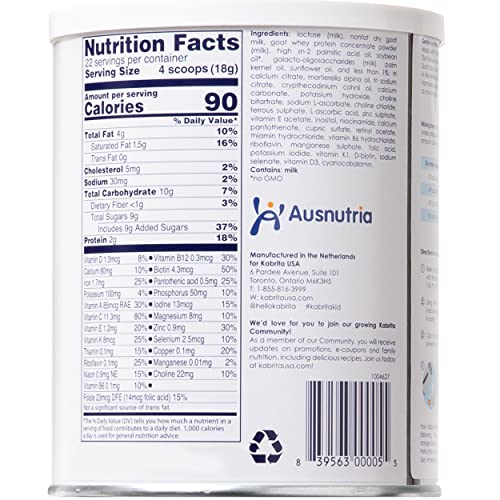 Kabrita Goat Milk Toddler Formula #TOP1