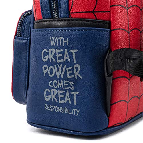 Loungefly Marvel Spider Man Classic Cosplay Womens Double Strap Shoulder Bag Purse4