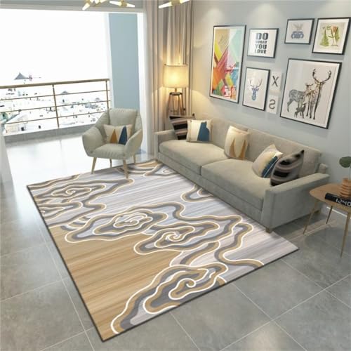 Tapis de chambre d'enfant lavable gris pour un espace sain et doux